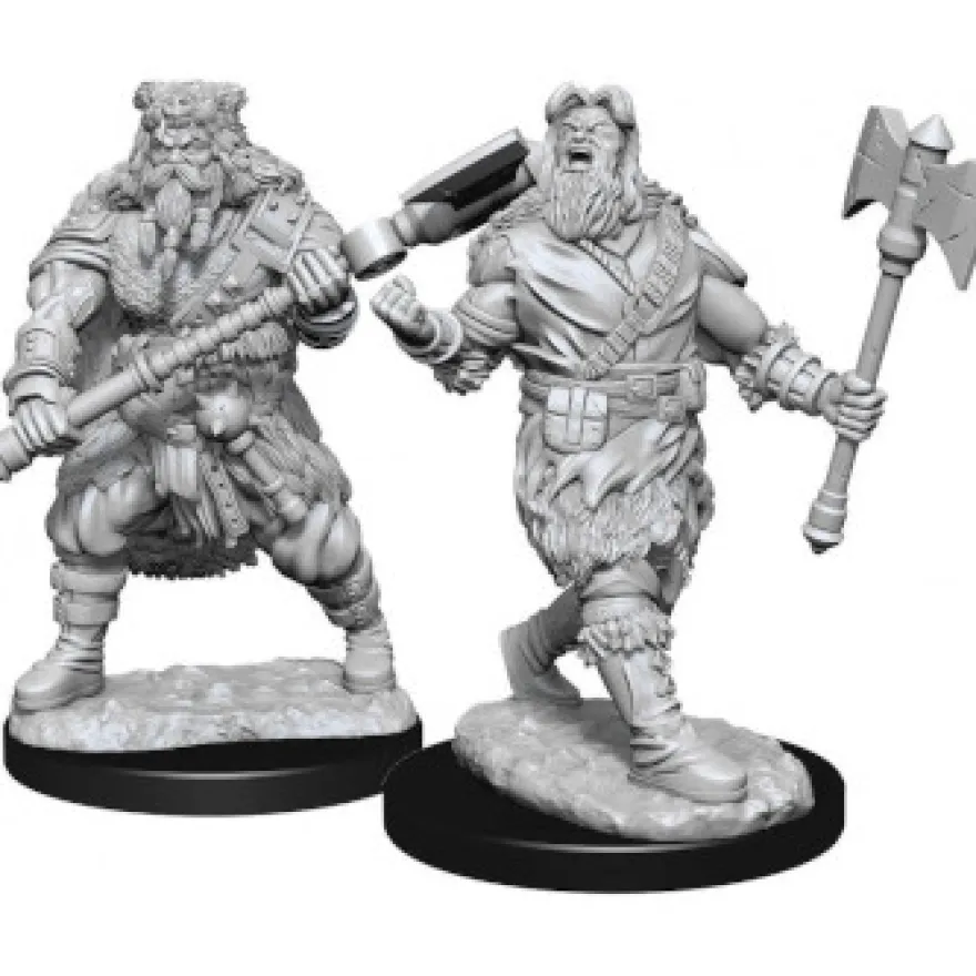 D&D Nolzur's Marvelous Miniatures - Barbaro Umano Maschio