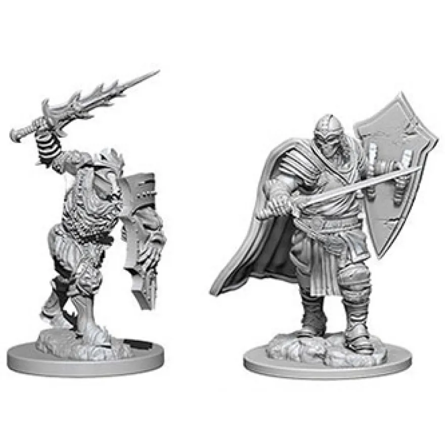 D&D Nolzur's Marvelous Miniatures - Death Knight & Helmet Horror