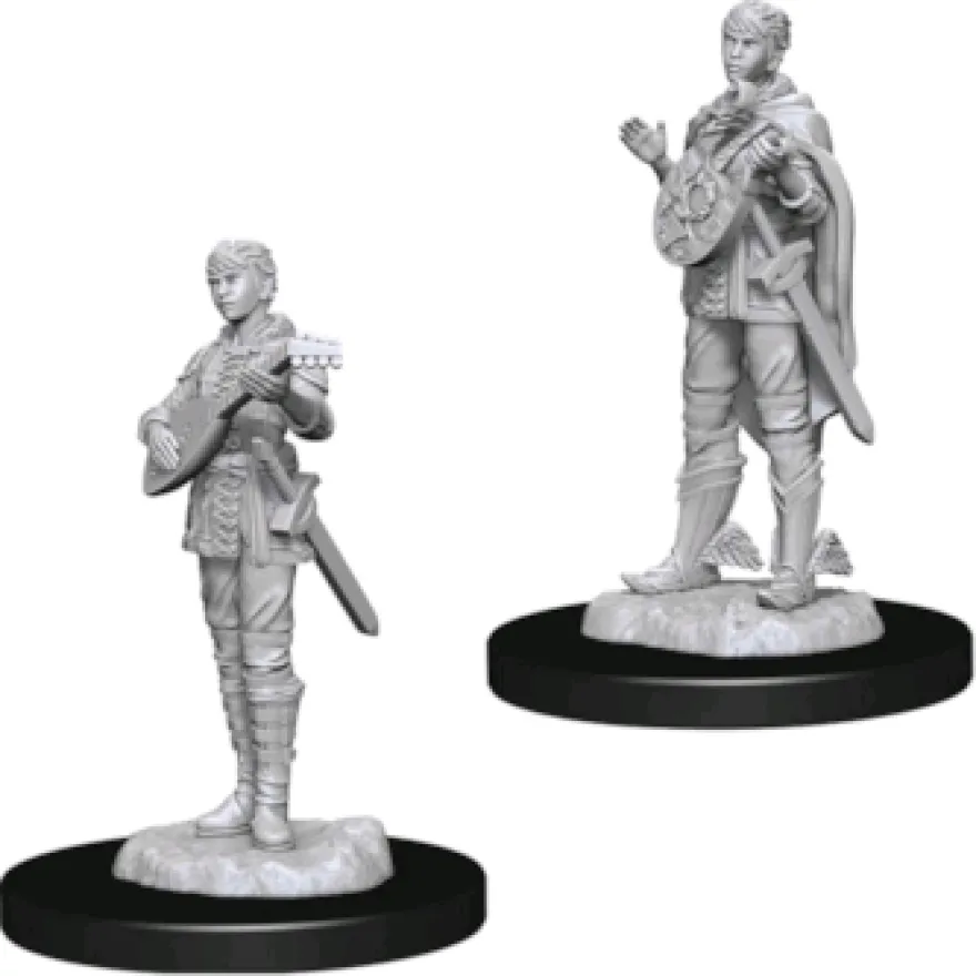 D&D Nolzur's Marvelous Miniatures - Bardo Mezzelfo Femmina