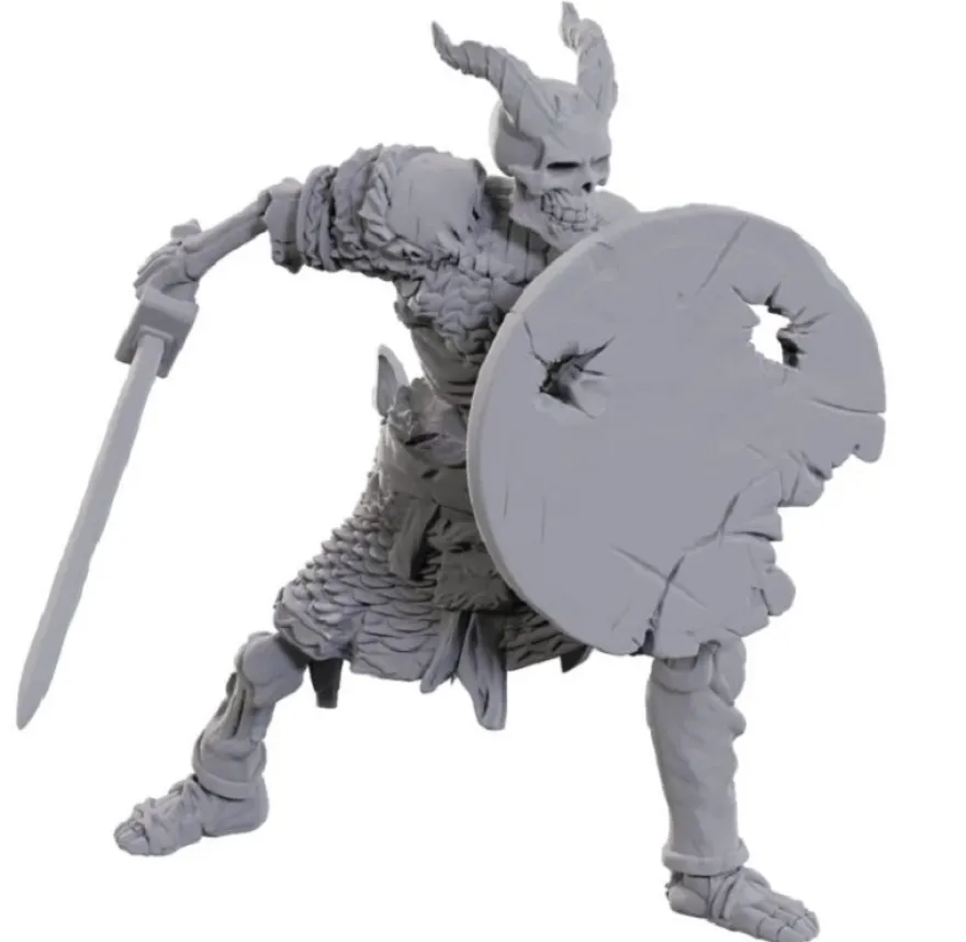 D&D Nolzur's Marvelous Miniatures - Tiefling Skeleton