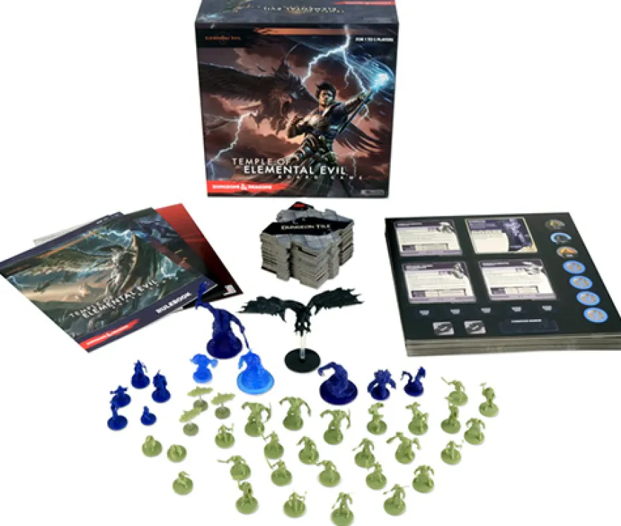 D&D Temple of Elemental Evil Board Game
