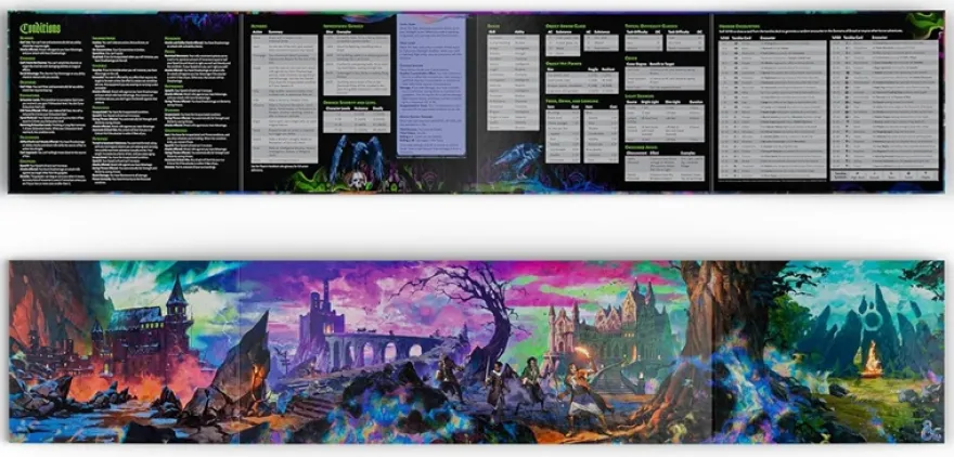 D&D 5th Edition - Ravenloft: The Horrors Within - Dungeon Master's Screen
