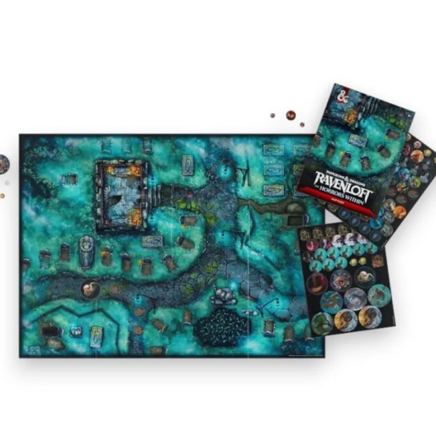 D&D 5th Edition - Ravenloft: The Horrors Within - Map Pack