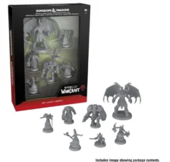 D&D 5th Edition - World of Warcraft - Miniatures The Horde & Illidan Stormrage