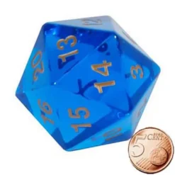 d20 Giga - Blu Zaffiro