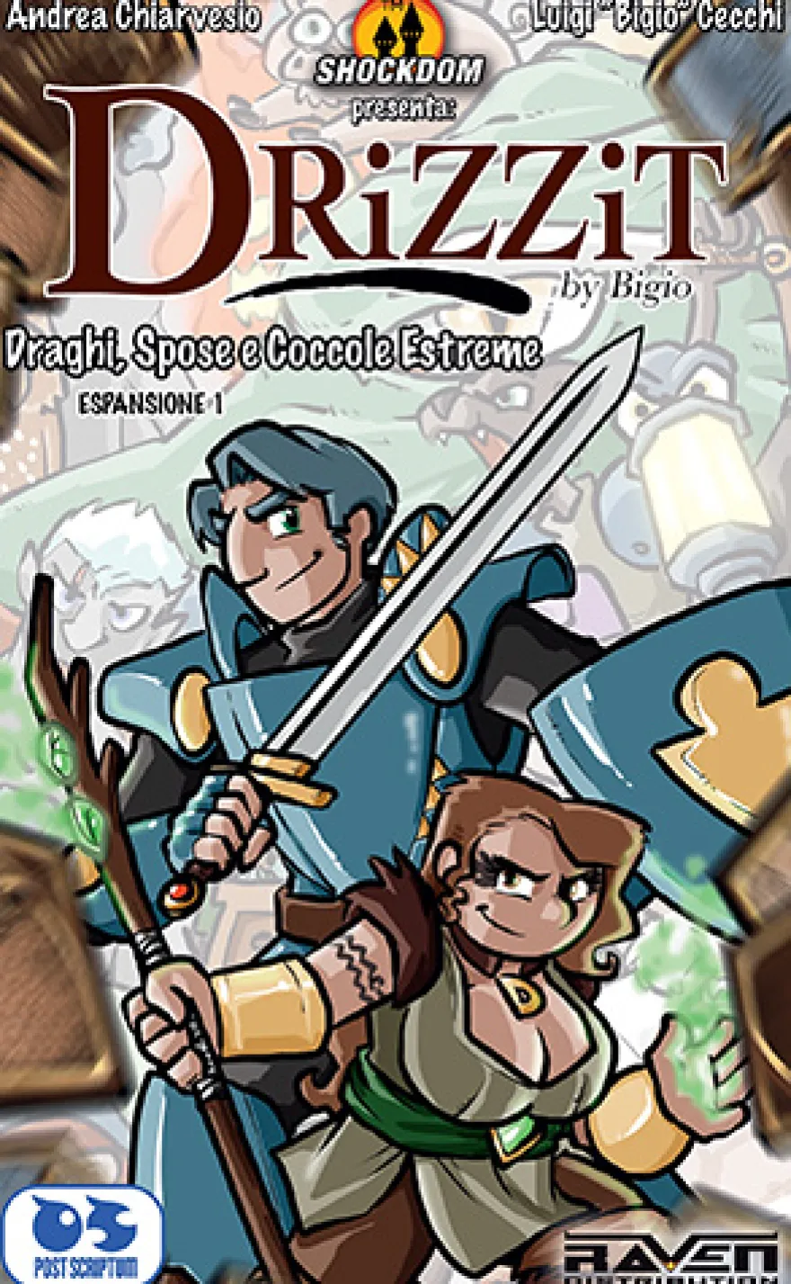 Drizzit - Il Gioco di Carte Espansione 1: Draghi, Spose e Coccole Estreme