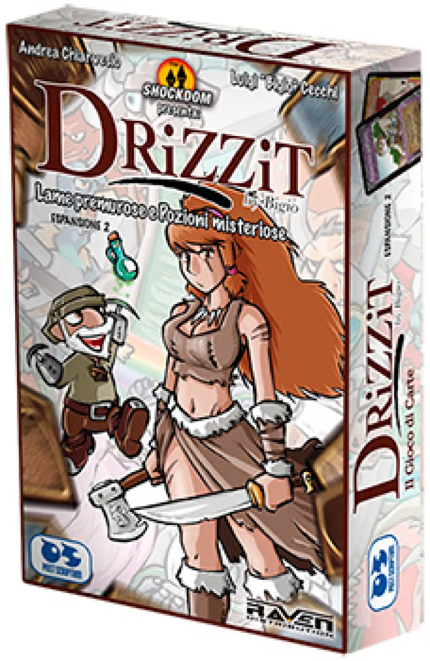 Drizzit - Il Gioco di Carte Espansione 2: Lame Premurose e Pozioni Misteriose