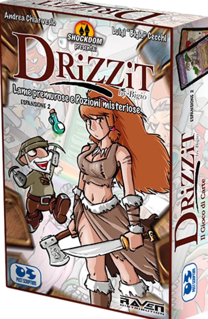 Drizzit - Il Gioco di Carte Espansione 2: Lame Premurose e Pozioni Misteriose
