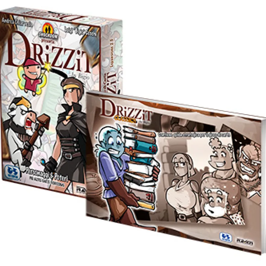 Drizzit - Il Gioco di Carte Espansione 2.5: Personaggi & Poteri più Altre Carte Fighissime + Albo