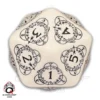 D20 Segnapunti Gigante - Avorio