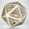Dungeon Generator Die - Beige, Nero