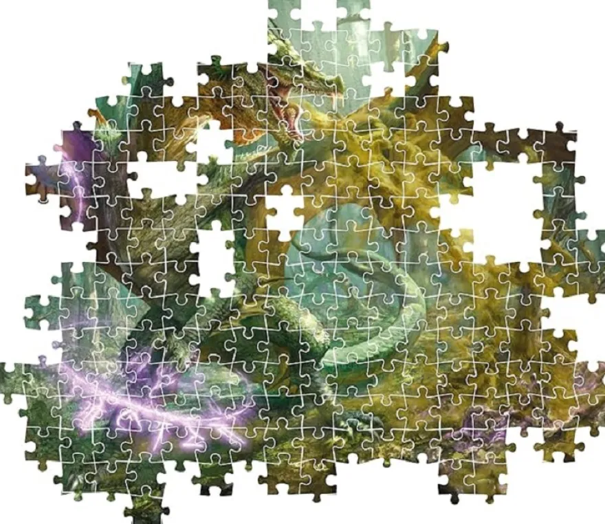 Dungeons & Dragons - Puzzle 1000 Pz. - Green Dragon