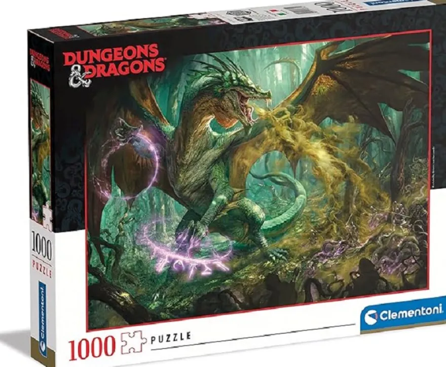 Dungeons & Dragons - Puzzle 1000 Pz. - Green Dragon