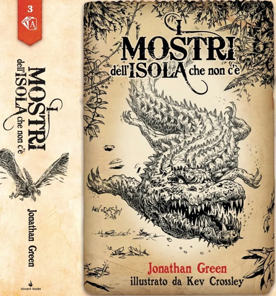 EDIZIONE LIMITATA - I Mostri dell'Isola che Non c'è - Librogame