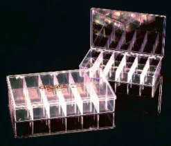 Espositore Portadadi in Plastica Trasparente - Vuoto
