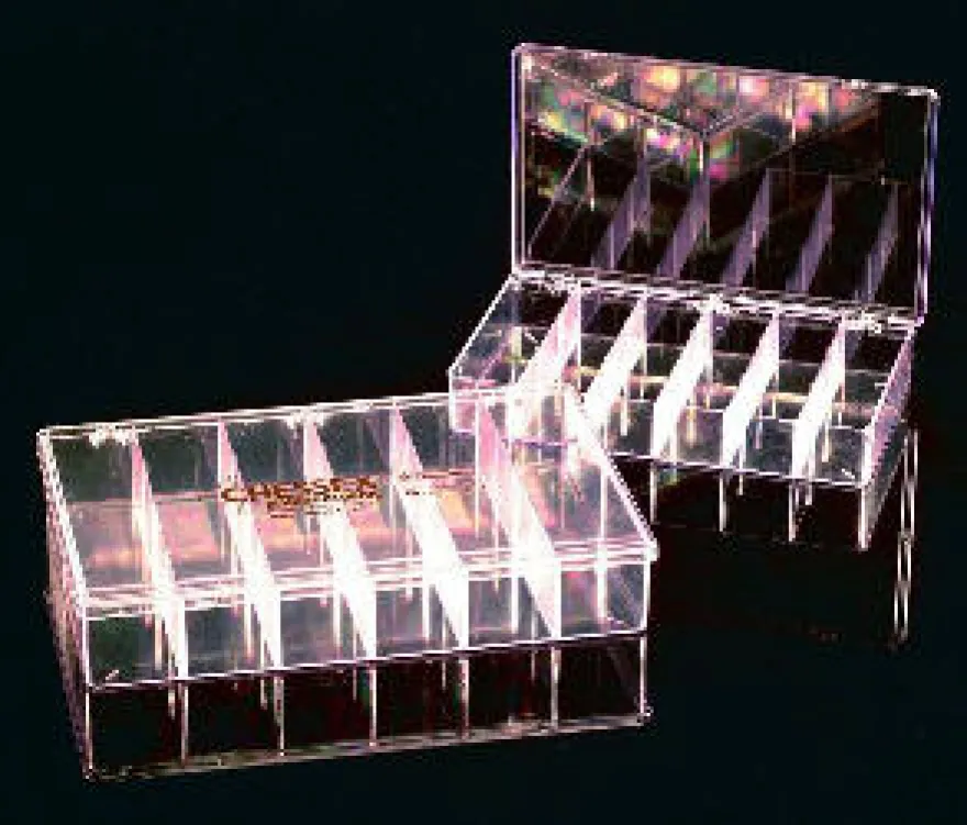 Espositore Portadadi in Plastica Trasparente - Vuoto