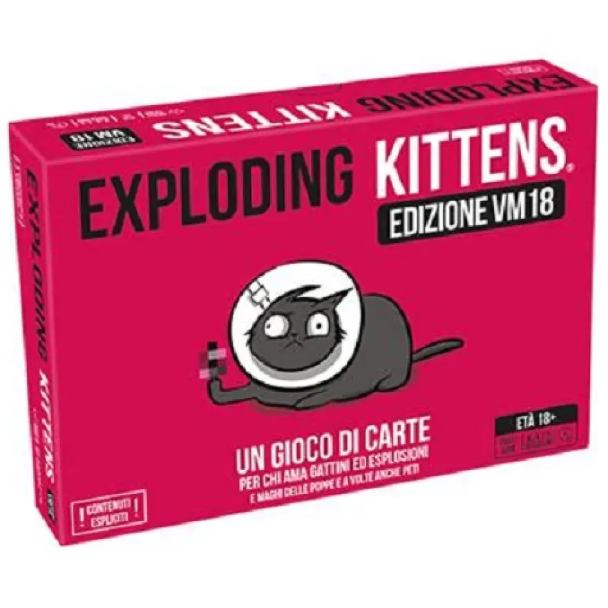 Exploding Kittens VM18 - Pink Edition - Italiano