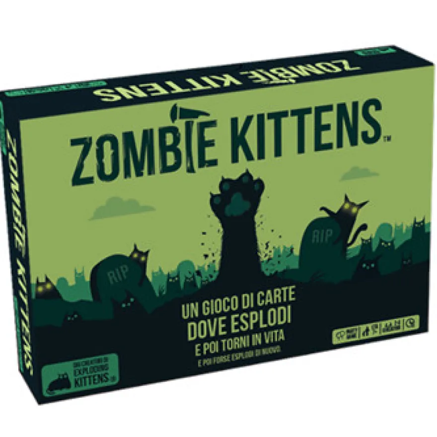 Exploding Kittens - Zombie Kittens - Italiano