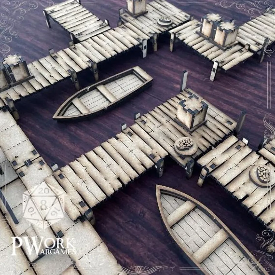 Fantasy Tiles - The Harbour