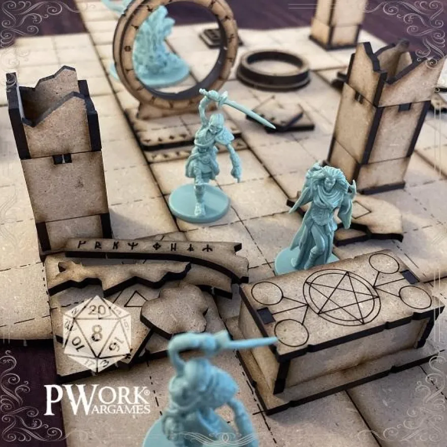 Fantasy Tiles - The Temple