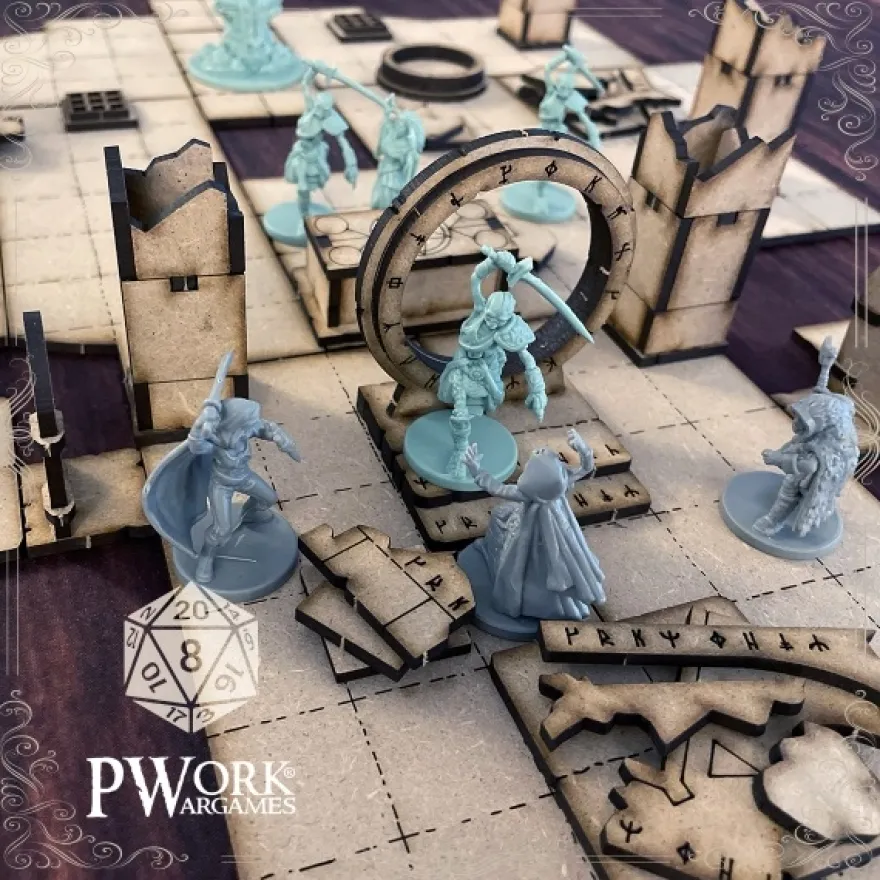 Fantasy Tiles - The Temple