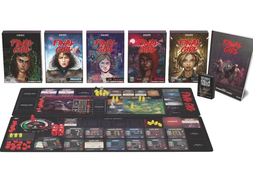 Final Girl - Stagione 2 Completa + Bonus, Scenari, Miniature
