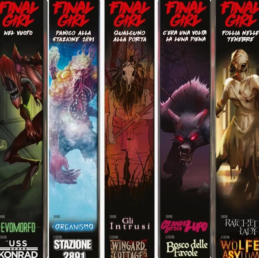 Final Girl - Stagione 2 Completa + Bonus, Scenari, Miniature