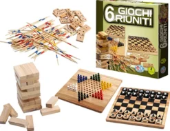 6 Giochi Riuniti (in Legno)