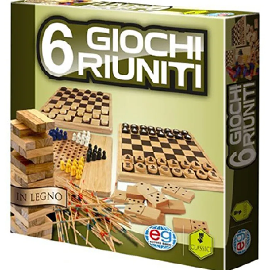 6 Giochi Riuniti (in Legno)