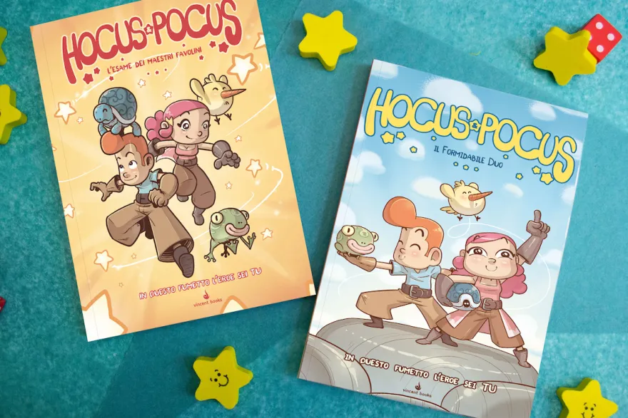 Hocus & Pocus Vol.1 - L'Esame dei Maestri Favolini - Fumettogame