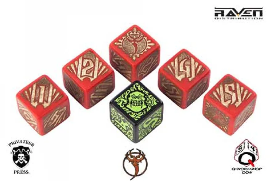 Hordes - Set Dadi - Skorne (6)