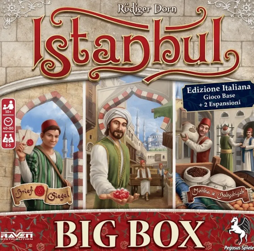 Istanbul Big Box - Edizione Italiana + Espansioni, Promo e Cammello
