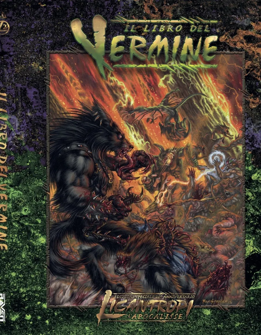 Licantropi L'Apocalisse 20° Anniversario - Libro del Vermine