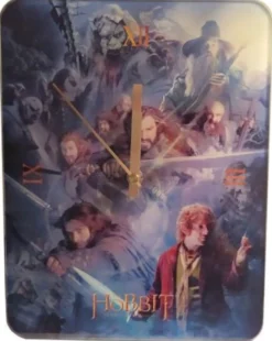 Lo Hobbit - Officially Licensed Glass Wall Clock