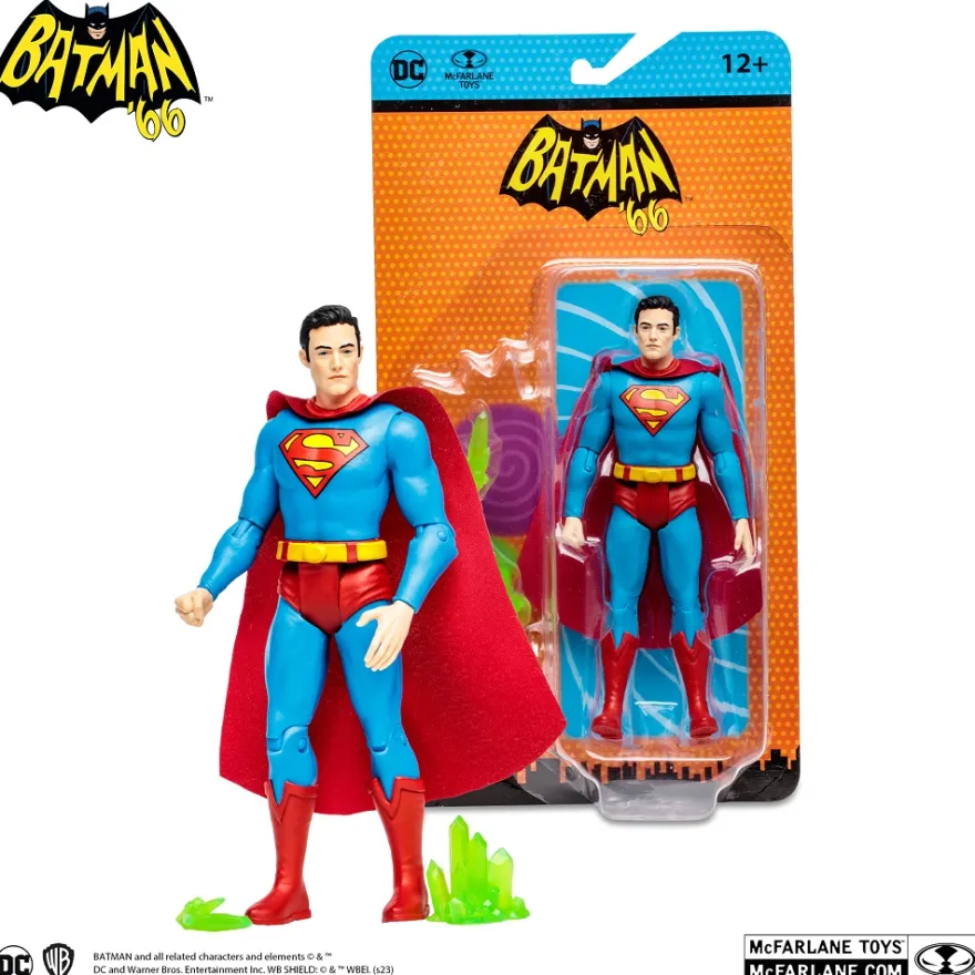 McFarlane DC Comics - Superman (DC Retro: Batman 66 Comic) 6" Figure