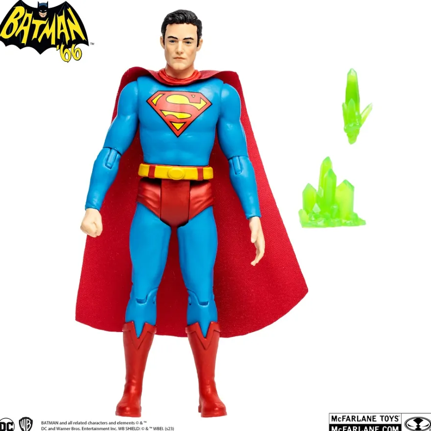 McFarlane DC Comics - Superman (DC Retro: Batman 66 Comic) 6" Figure