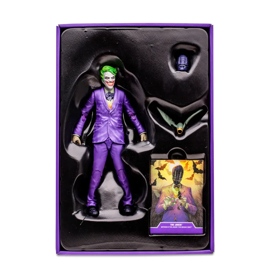 McFarlane DC Comics - The Joker (The Deadly Duo) Gold Label 7" Figure McFarlane Toys Store Exclusive