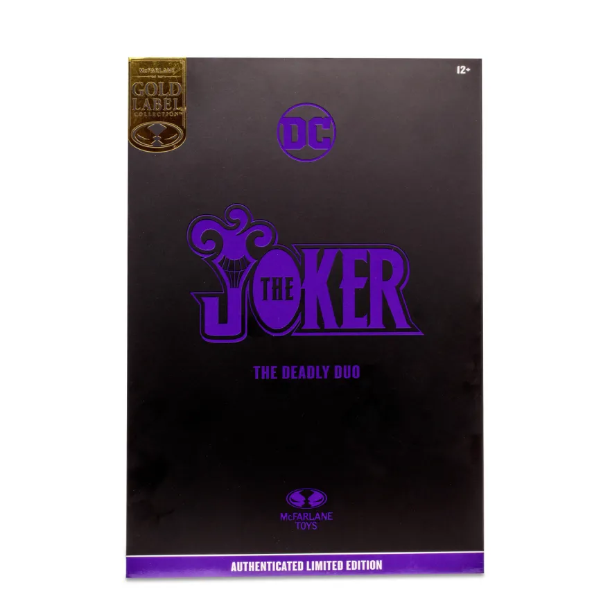McFarlane DC Comics - The Joker (The Deadly Duo) Gold Label 7" Figure McFarlane Toys Store Exclusive
