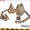 MDF Terrain Scenery - Village (M)