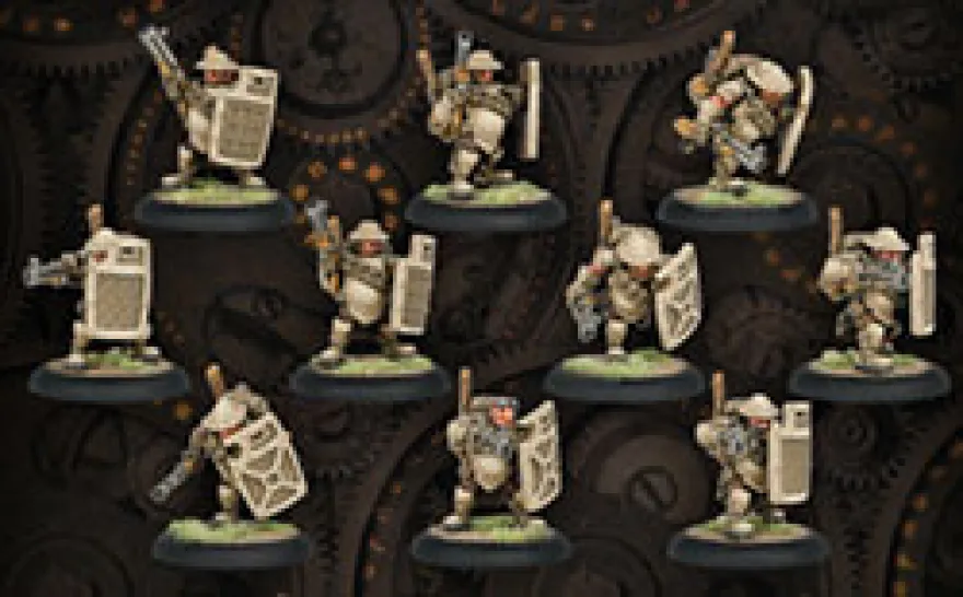 Mercenaries - Hammerfall High Shield Gun Corps (10)