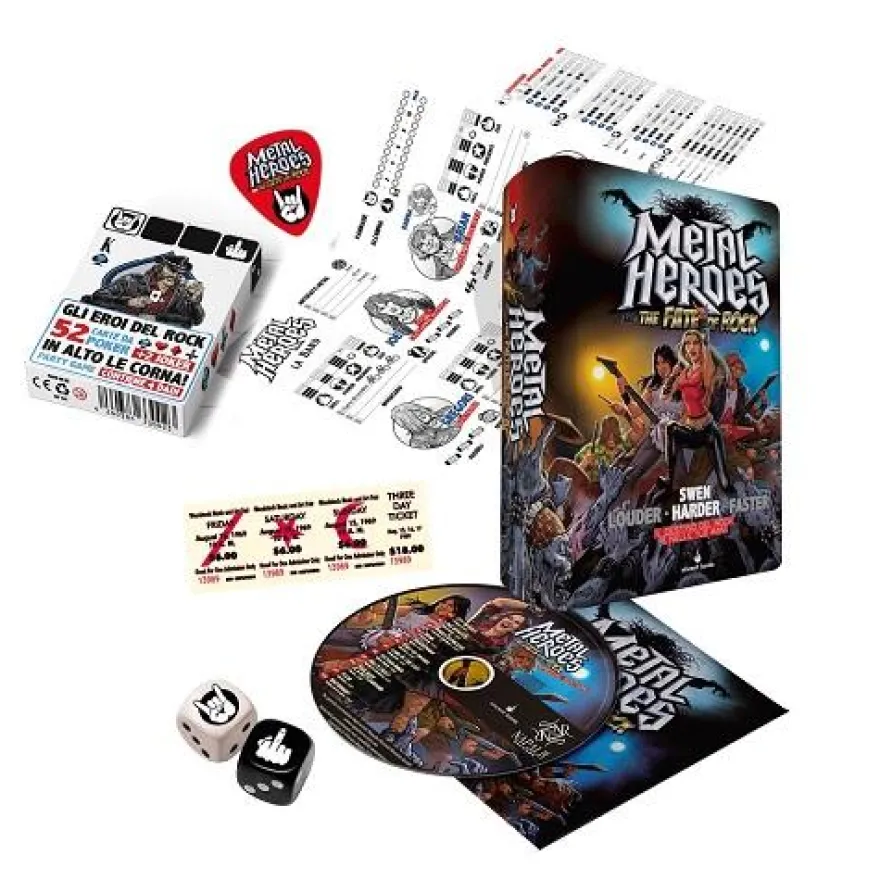 Metal Heroes and the Fate of Rock - Edizione Italiana + Cofanetto Esclusivo