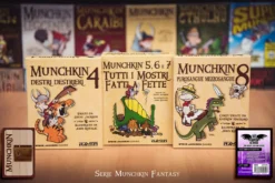 Munchkin 5, 6 e 7 - Tutti i Mostri Fatti a Fette