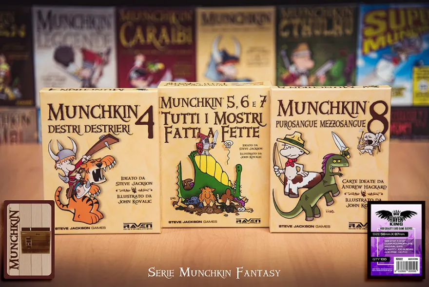 Munchkin 5, 6 e 7 - Tutti i Mostri Fatti a Fette