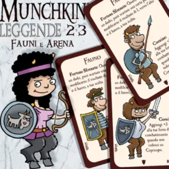 Munchkin Leggende 2 e 3 - Fauni e Arena