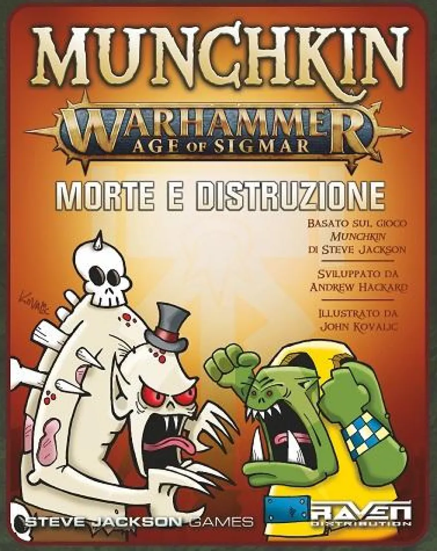 Munchkin Warhammer Age of Sigmar - Morte e Distruzione