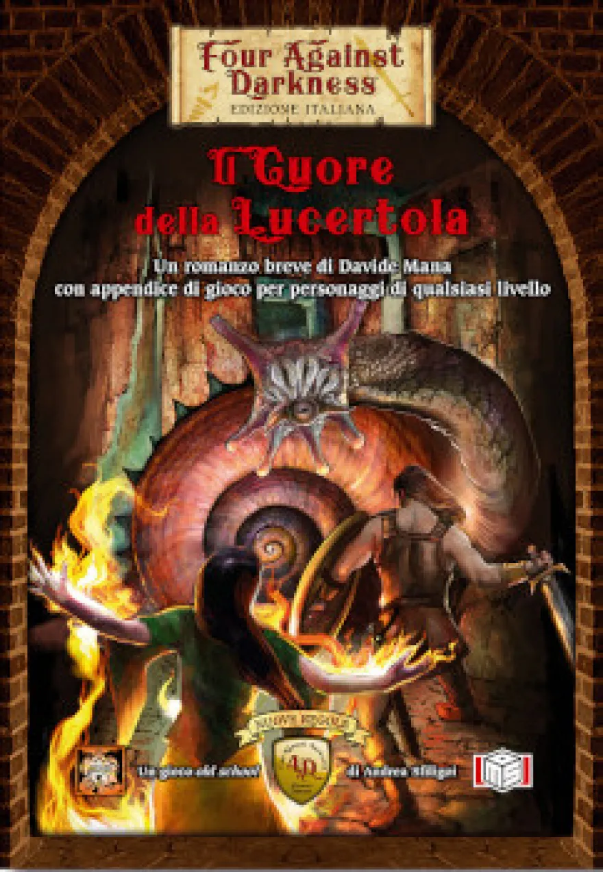 OFFERTA RAVEN PRIME - Four Against Darkness - Il Cuore della Lucertola