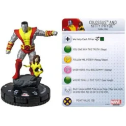 OFFERTA RAVEN PRIME - Heroclix Marvel - Colossus And Kitty Pryde #101 LE Wolverine and the X-Men