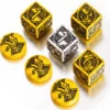 OFFERTA RAVEN PRIME - Kingsburg - Set di Dadi e Segnalini Giallo