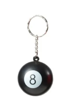 OFFERTA RAVEN PRIME - Portachiavi Pallina 8 Antistress - Nero