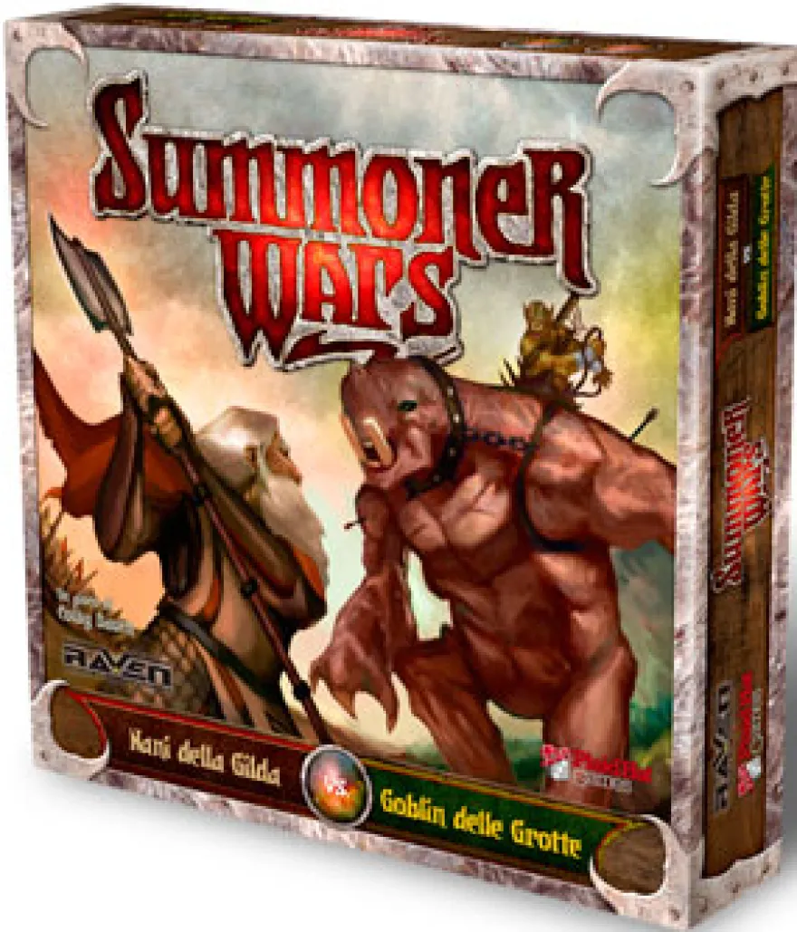 OFFERTA RAVEN PRIME - Summoner Wars - Nani della Gilda vs Goblin delle Grotte
